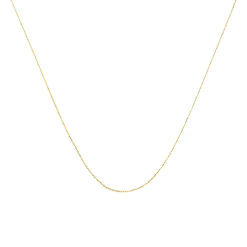 18k Gold O Chain