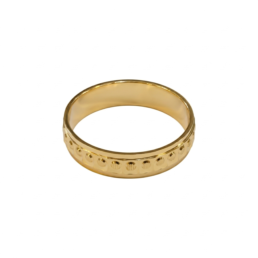 18k Gold Dia Cut RIng
