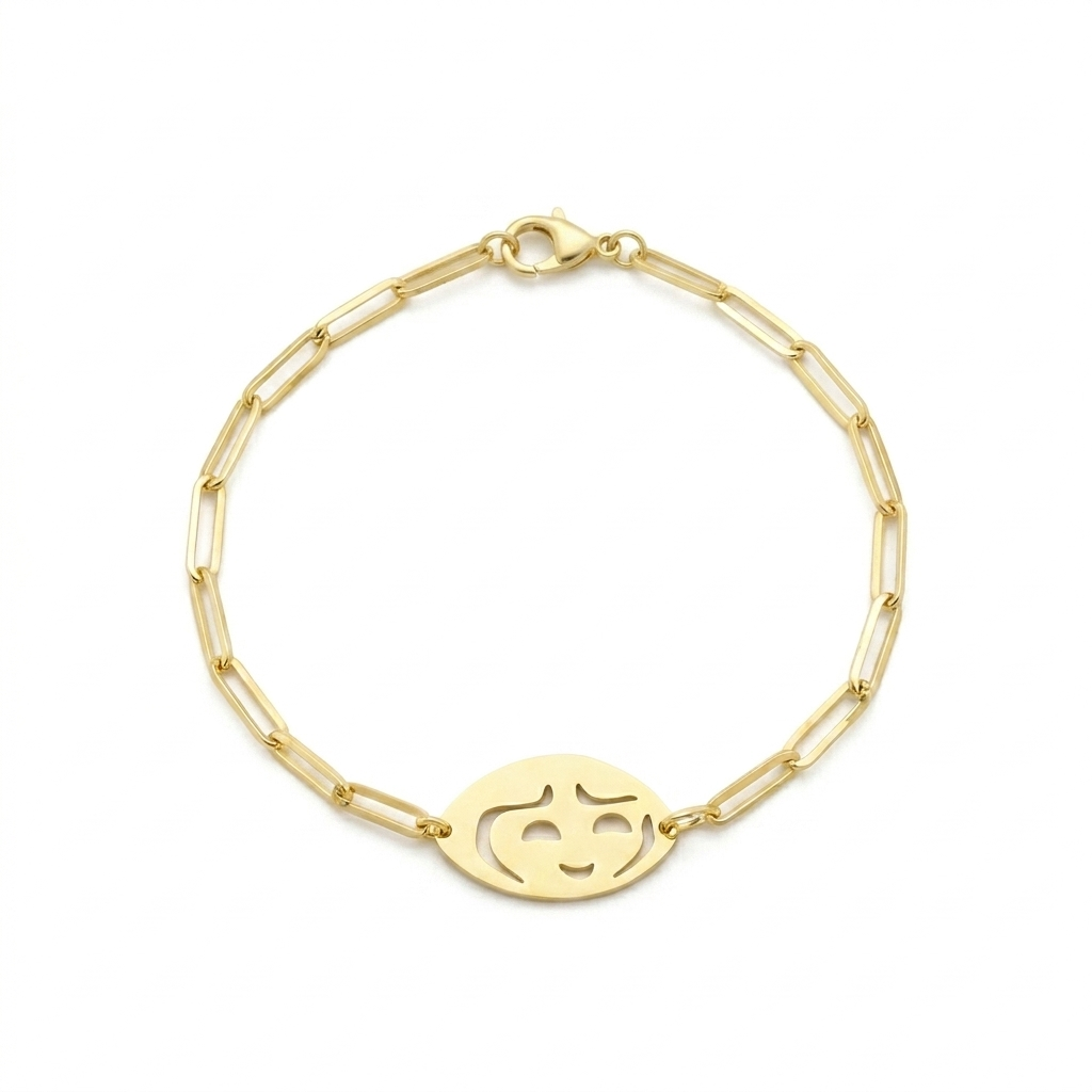 18K Real Gold Dora Kids Bracelet
