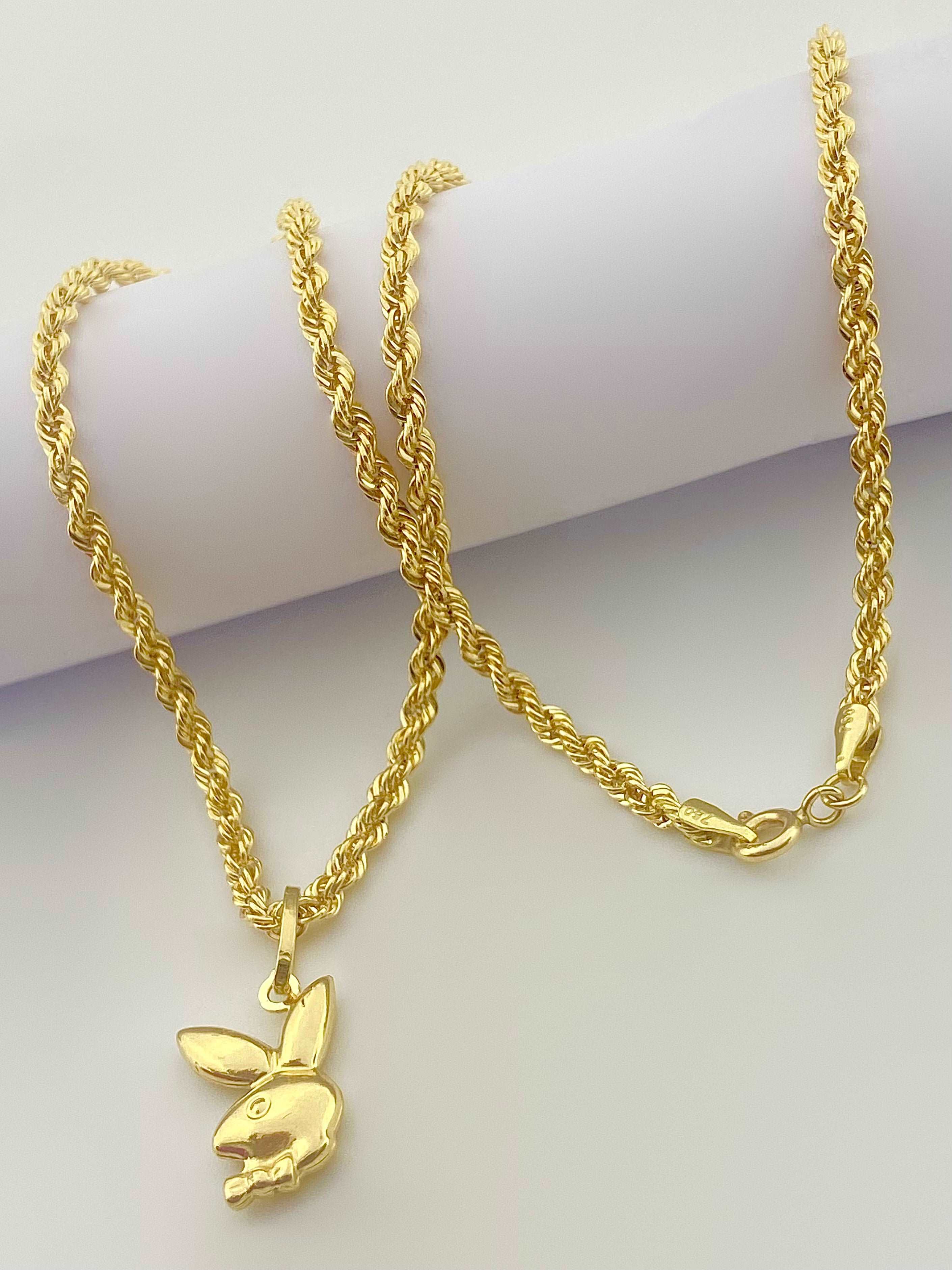 18k Gold Bunny Necklace - Embellish Gold