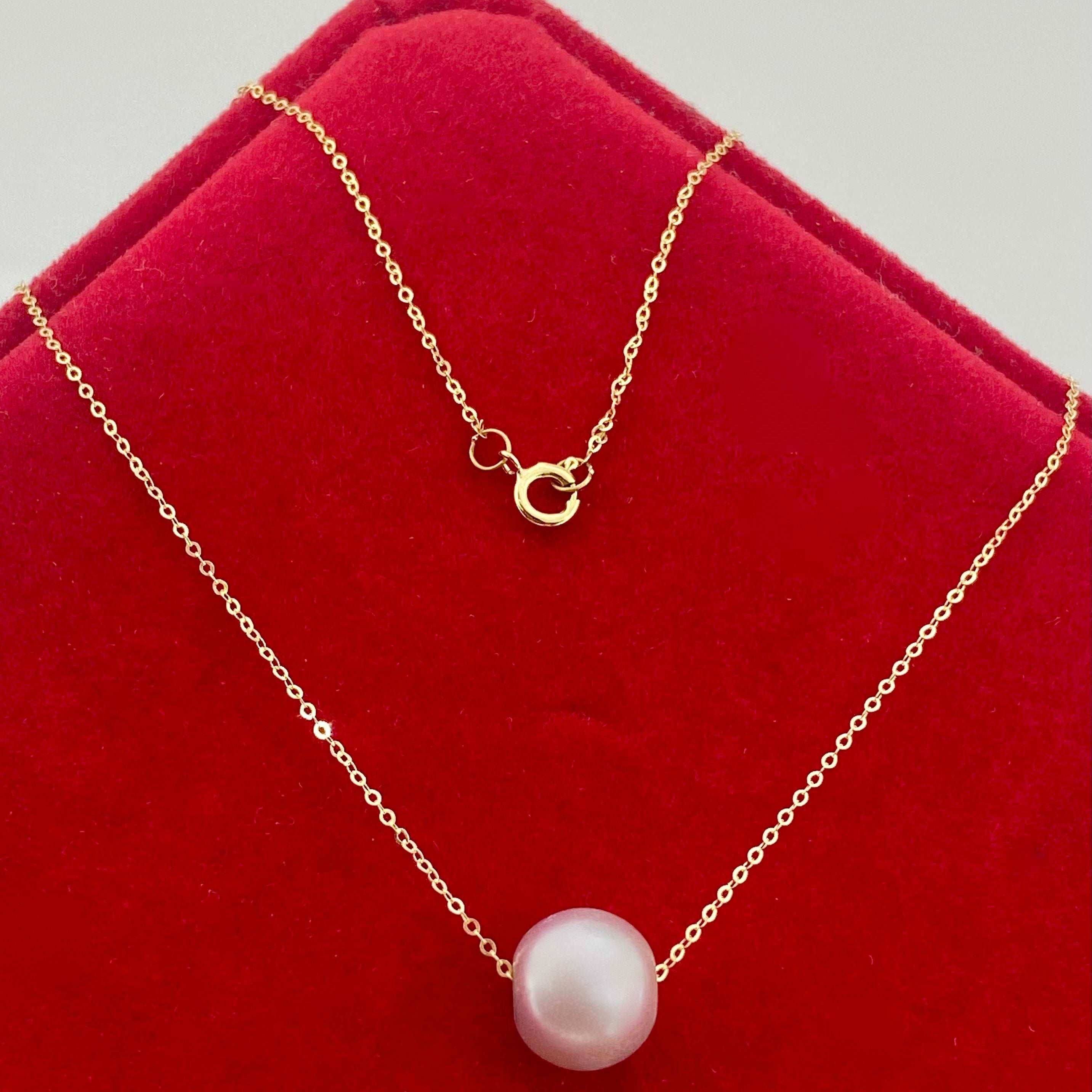 18K Gold Fresh Pearl Necklace - Embellish Gold