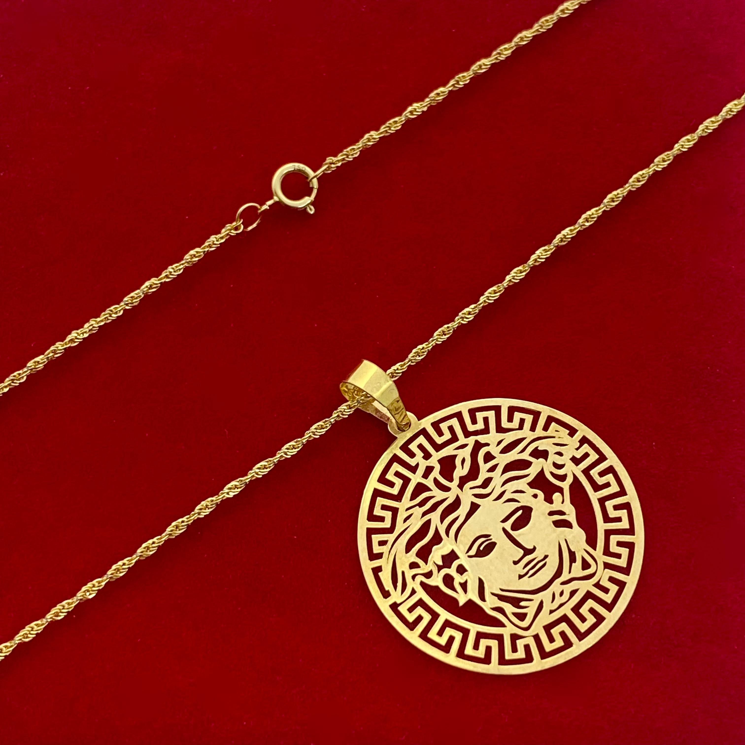 18k Gold Big Bucks Necklace