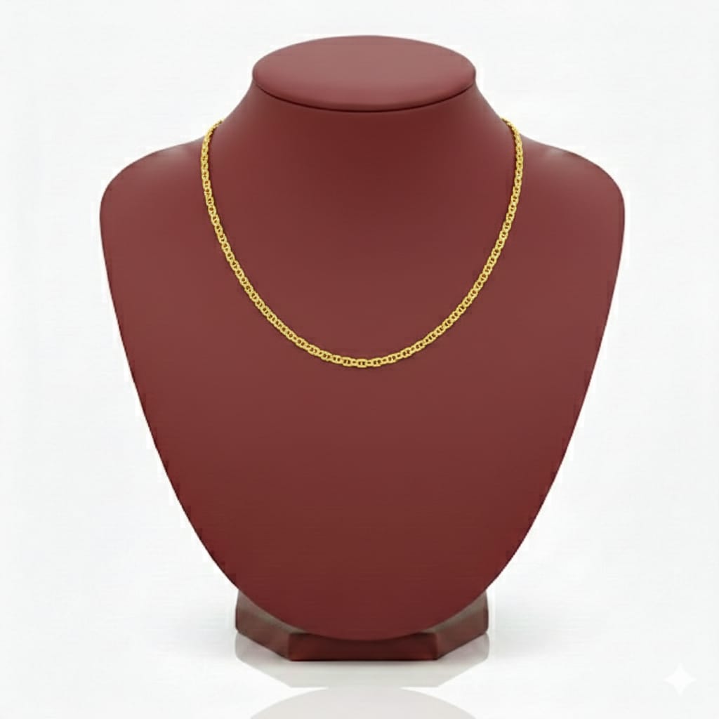 18K Real Gold Elegant Chain